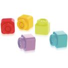 Brinquedo para Montar SOFT BLOCKS 12 Peças Macias e Coloridas