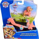 Brinquedo Patrulha Canina Liberty Figura e Veículo Sunny