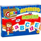 Brinquedo Pedagógico Alfabeto NA Madeira com 26 Peças Brinquedo Pedagógico Alfabeto NA Madeira com 26 Peças