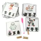 Brinquedo Pedagógico Cartinhas Das Sombras Plastificado Tdah