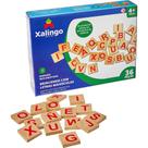 Brinquedo Pedagógico Em Madeira Brincando Com As Letras - Xalingo