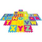 Brinquedo Pedagogico Eva Alfabeto 28X28Cm 5Mm 26 Pecas