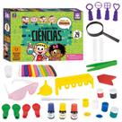Brinquedo Pedagógico Laboratório De Ciências Franjinha E Milena Com 24 Experiências