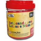 Brinquedo Pedagógico Letras e Números 118 Peças Pais & Filhos