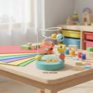 Brinquedo Pedagogico Madeira Aramado Divertido Encaixe Madeira Brinquedos Bebes Crianças Divertida Montessori
