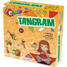 Brinquedo Pedagógico Tangram de Madeira 35 Peças