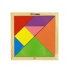 Brinquedo Pedagógico Tangran Jogo de Encaixe Montessori