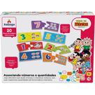 Brinquedo Pedagógico Turma da Mônica Números e Quantidades - 20 Peças Brinquedo Pedagógico Turma da Mônica Números e Quantidades - 20 Peças