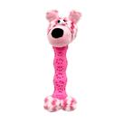 Brinquedo Pelúcia Apito Cachorro Rosa Hercules