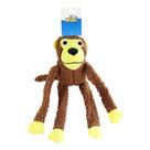 Brinquedo pelúcia cachorro macaco com apito napi