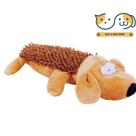 Brinquedo Pelúcia Cães E Gatos Felpudo Macio Algodão Com Apito Som