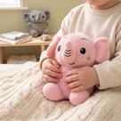 Brinquedo Pelúcia Elefante 17cm Macio Animalzinho Safari Baby Enfeite De Berço Chá De Bebê Kit Brinquedo Pelúcia Elefante 17cm Macio Animalzinho Safari Baby Enfeite De Berço Chá De Bebê Kit