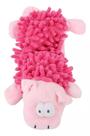 Brinquedo pelucia esfregao com apito