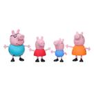 Brinquedo Peppa Pig Peppa's Family com 4 bonecos para crianças de 3 anos ou mais