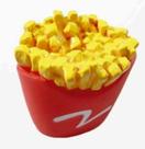 Brinquedo pet batata frita