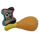 Brinquedo Pets Mordedor De Plástico Coxa De Frango - CIM