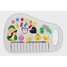 Brinquedo Piano Eletrônico Infantil Com Luz e Sons de Animais.