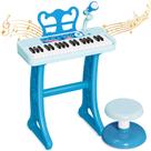 Brinquedo Piano NEUBSAW com 37 Teclas e Microfone para Crianças de 3 a 7 Anos