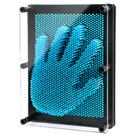 Brinquedo Pin Art ENJSD 3D para crianças e meninos e meninas de 3 anos ou mais, azul