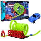 Brinquedo Pista de Carrinho Infantil Super Looping Com Carrinho - Castela