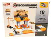 Brinquedo pista estacionamento construção carrinhos 18 peças