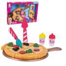 Brinquedo Pizza da Barbie comidinhas infantil Lançamento - Cotiplás