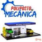 Brinquedo Poliposto Infantil Polícia, Bombeiros, Mecânica e Posto de Combustível