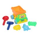 Brinquedo Praia Caminhão Caçamba Com Acessórios Pica Pau
