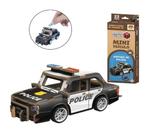 Brinquedo Quebra Cabeça Madeira 3D Carro Polícia Fricção