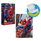 Brinquedo Quebra Cabeça Spider Man Homem Aranha 200pcs 7Anos