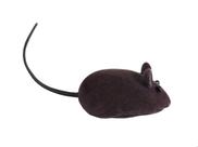Brinquedo Ratinho Cinza Vinil Apito Gatos Filhotes Pets