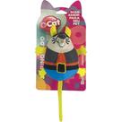 Brinquedo Ratinho Gordinho com Cinto para Alegria do Gato