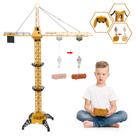 Brinquedo RC Crane Mini Tudou Mega Tower 128 cm com controle remoto