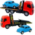 Brinquedo Reboque Guincho Articulado com Carrinho Fusca Envio Imediato
