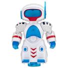 Brinquedo Robô Bate e Volta Infantil Com Luz Som