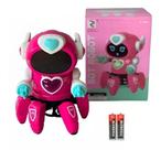 Brinquedo Robô Cyber Bat Aranha Som Luz