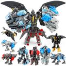Brinquedo Robô Dinossauro Transformável 4 em 1 STEM Getatoy