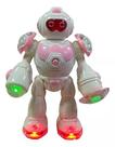 Brinquedo Robô Estelar Interativo Com Luzes E Sons( rosa ) Brinquedo Robô Estelar Interativo Com Luzes E Sons( rosa )