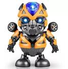 Brinquedo Robô Herói Dançarino Musical Com Luzes Som.