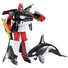Brinquedo robô Killer Whale Brinquedo de figura móvel de plá
