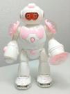 Brinquedo Robô Rosa Estelar Interativo Com Luzes E Sons Brinquedo Robô Rosa Estelar Interativo Com Luzes E Sons