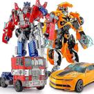Brinquedo robótico Venalisa Transformers Optimus Prime 17cm azul