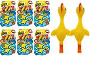 Brinquedo Rubber Chicken Slingshot JA-RU Mini (pacote com 6, 12 unidades) Brinquedo Rubber Chicken Slingshot JA-RU Mini (pacote com 6, 12 unidades)