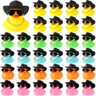 Brinquedo Rubber Duck Squeaky Sotiff Cowgirl com acessórios 48 conjuntos