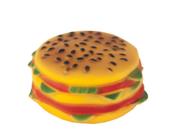 Brinquedo Sanduiche Com Apito Para Pet Cachorro e Gato