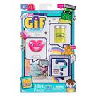 Brinquedo SATOHA OH! Pacote MY GIF Pickle Puggo com 3 GIFS engraçados