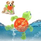 Brinquedo SCENEREAL Turtle Dog de 25 cm Floating Chew & Fetch