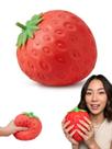 Brinquedo sensorial antiestresse Squishy Morango Jumbo