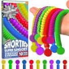 Brinquedo sensorial BUNMO Stretchy Sensory Strings Kids, pacote com 10