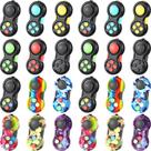 Brinquedo sensorial Controller Game Pad Clicker, 24 unidades para adultos